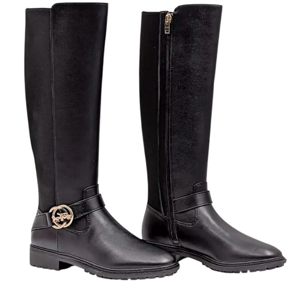 New COACH Farrah Leather Boots Black
Size 11